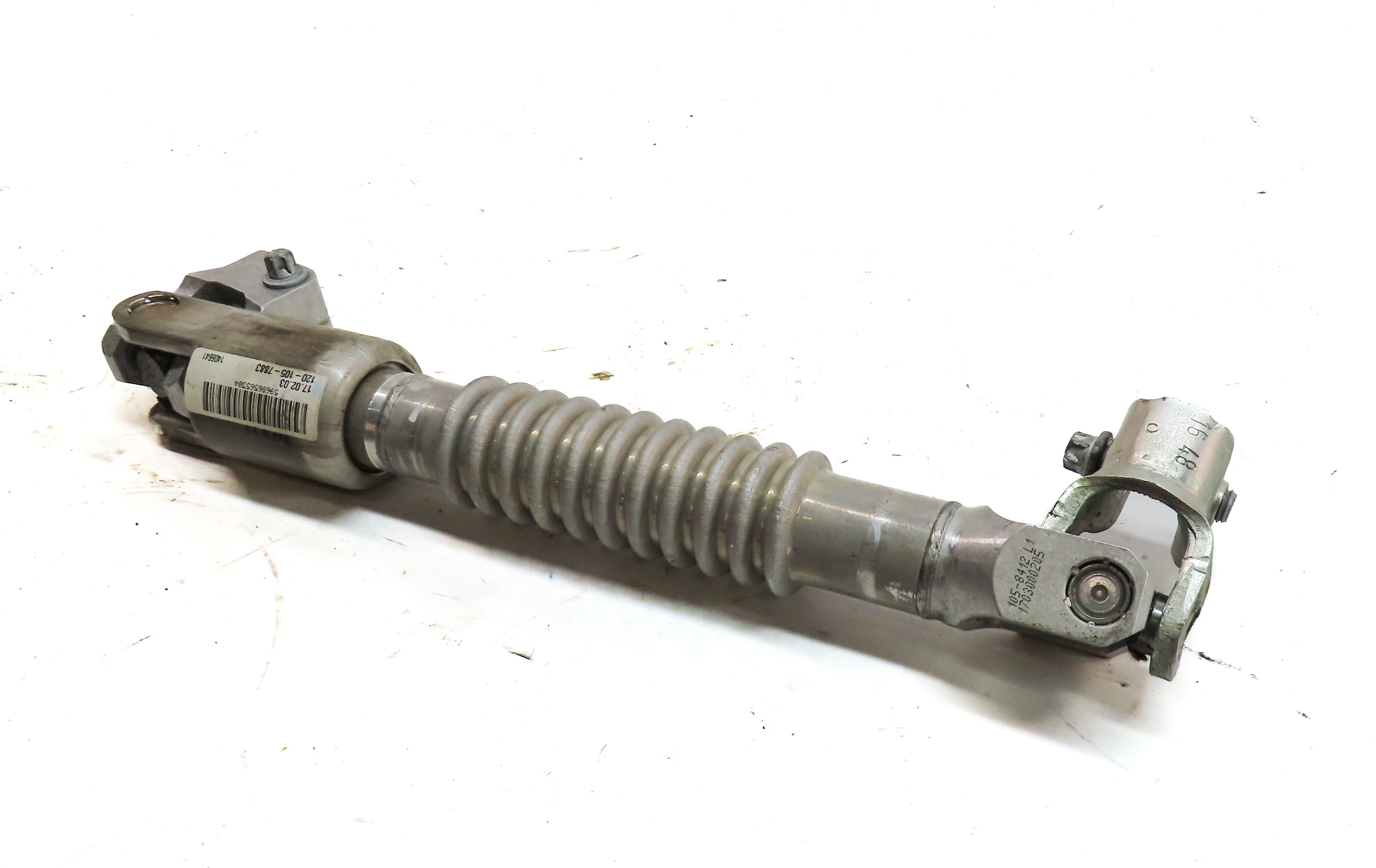 16-18 BMW X1 F48 AWD DRIVER STEERING COLUMN LOWER SHAFT U JOINT — exact item pictured